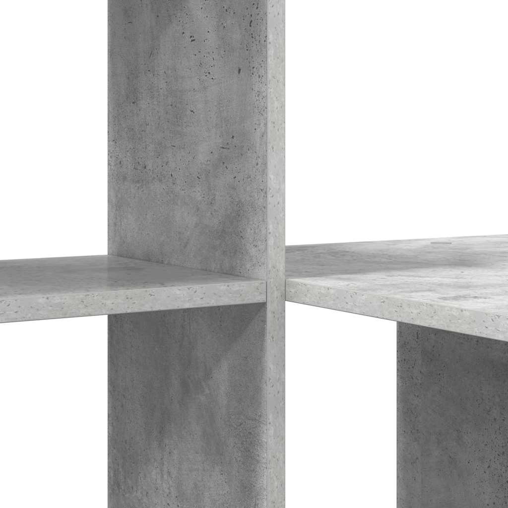 vidaXL Desk Concrete Grey 131.5 x 50 x 106.5 cm Engineered Wood