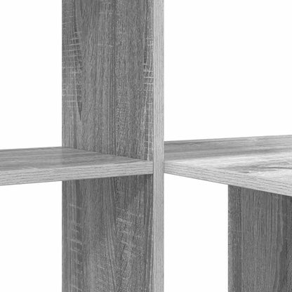 vidaXL Desk Grey Sonoma 131.5 x 50 x 106.5 cm Engineered Wood