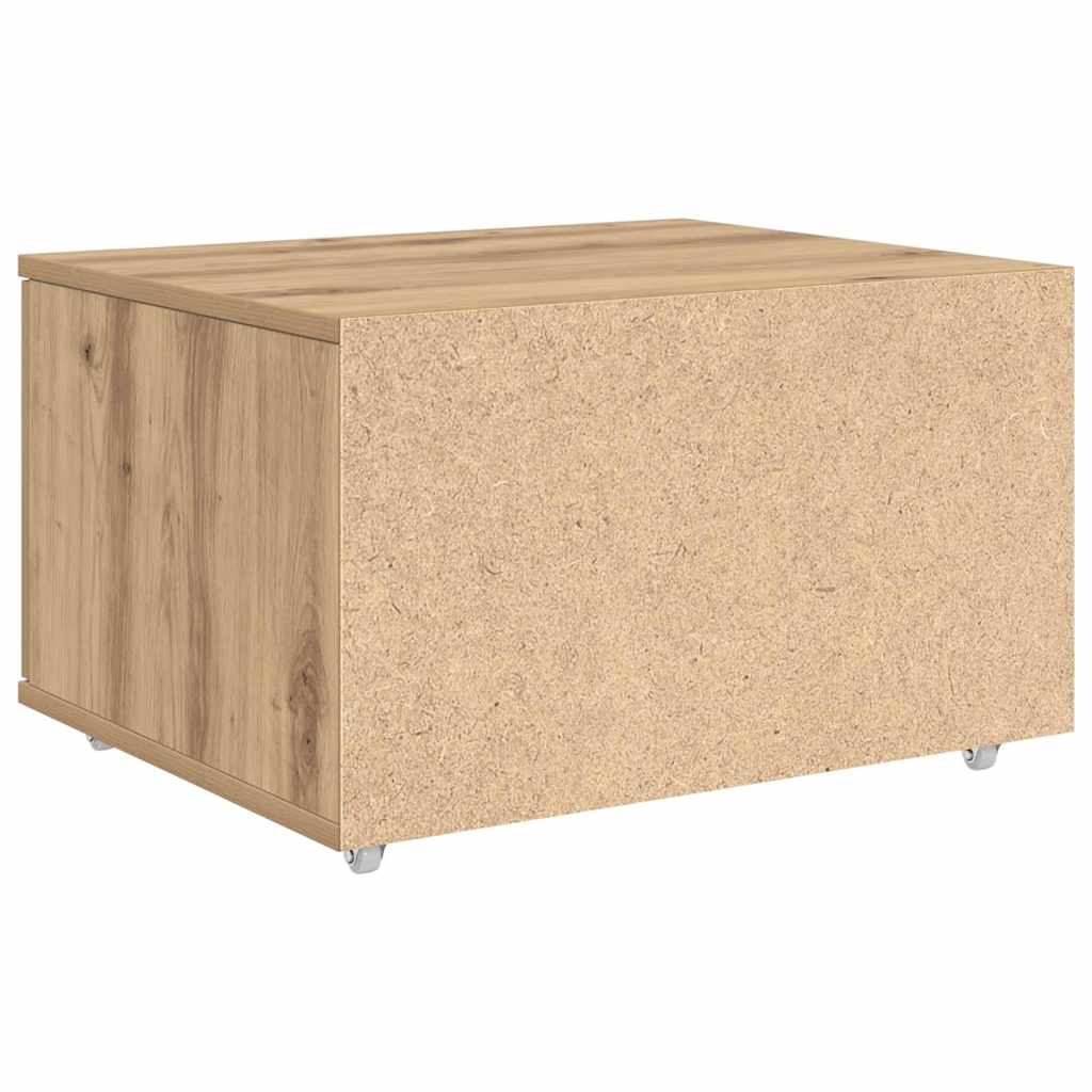 vidaXL Drawer Cabinet 55 x 45 x 31 cm Artisan Oak