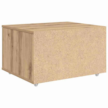vidaXL Drawer Cabinet 55 x 45 x 31 cm Artisan Oak