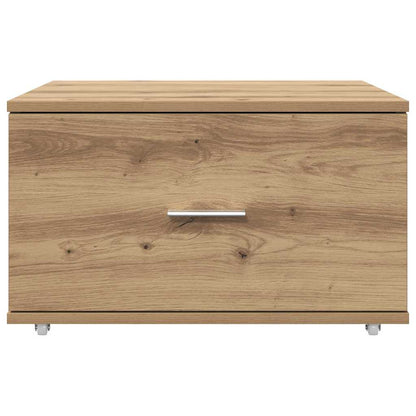 vidaXL Drawer Cabinet 55 x 45 x 31 cm Artisan Oak