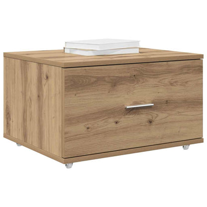 vidaXL Drawer Cabinet 55 x 45 x 31 cm Artisan Oak