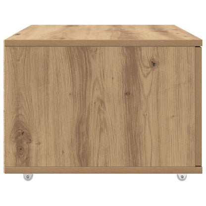 vidaXL Drawer Cabinet 55 x 45 x 31 cm Artisan Oak