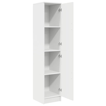 vidaXL Highboard White 35 x 39 x 168 cm