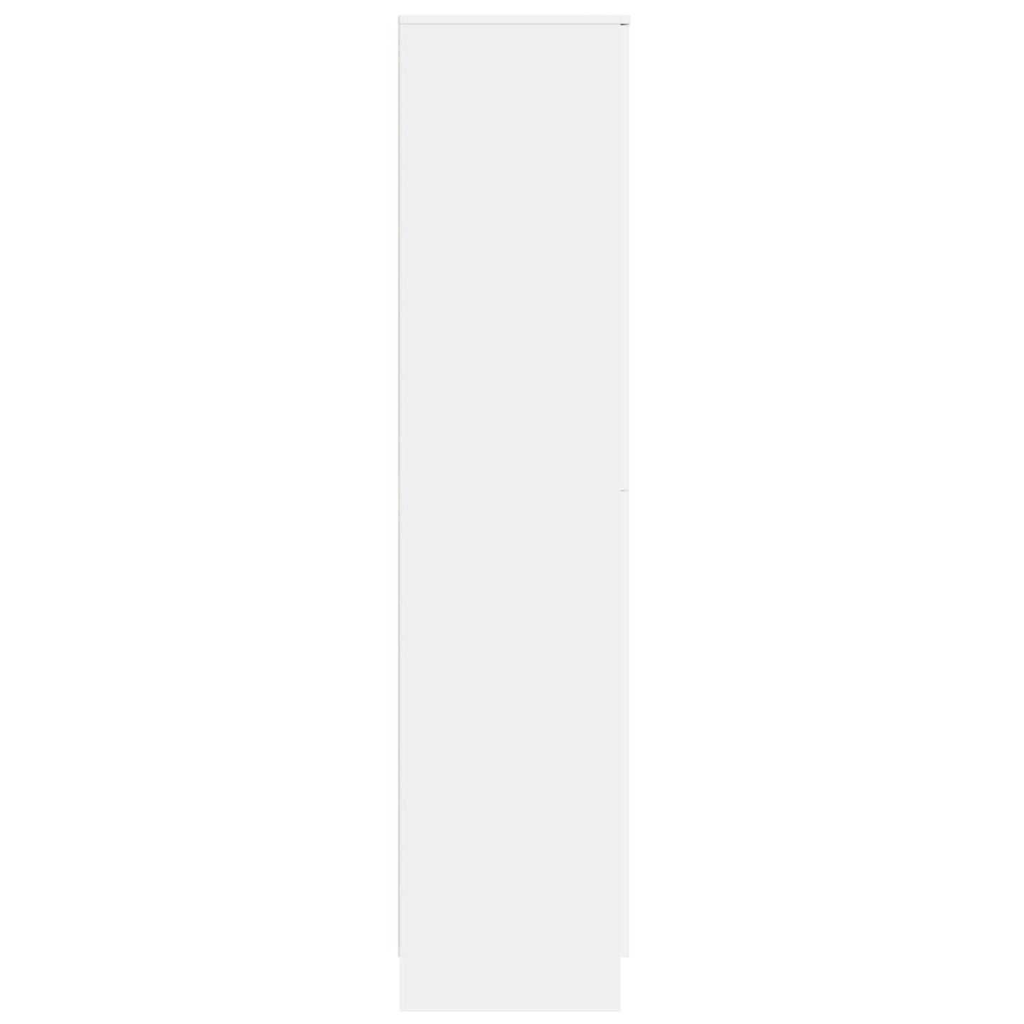 vidaXL Highboard White 35 x 39 x 168 cm