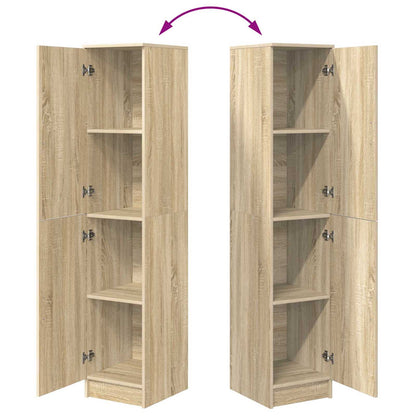vidaXL Highboard Sonoma Oak 35 x 39 x 168 cm