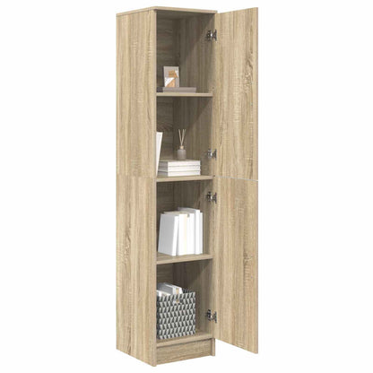 vidaXL Highboard Sonoma Oak 35 x 39 x 168 cm