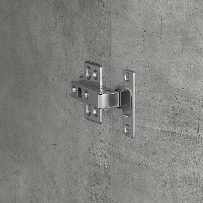 vidaXL Highboard Concrete Grey 35 x 39 x 168 cm