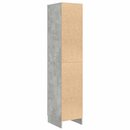 vidaXL Highboard Concrete Grey 35 x 39 x 168 cm