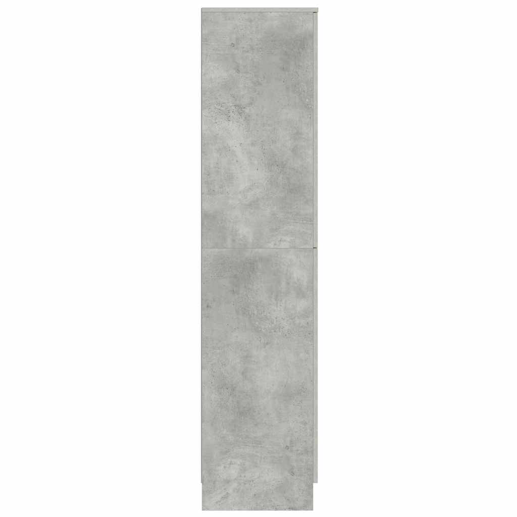 vidaXL Highboard Concrete Grey 35 x 39 x 168 cm