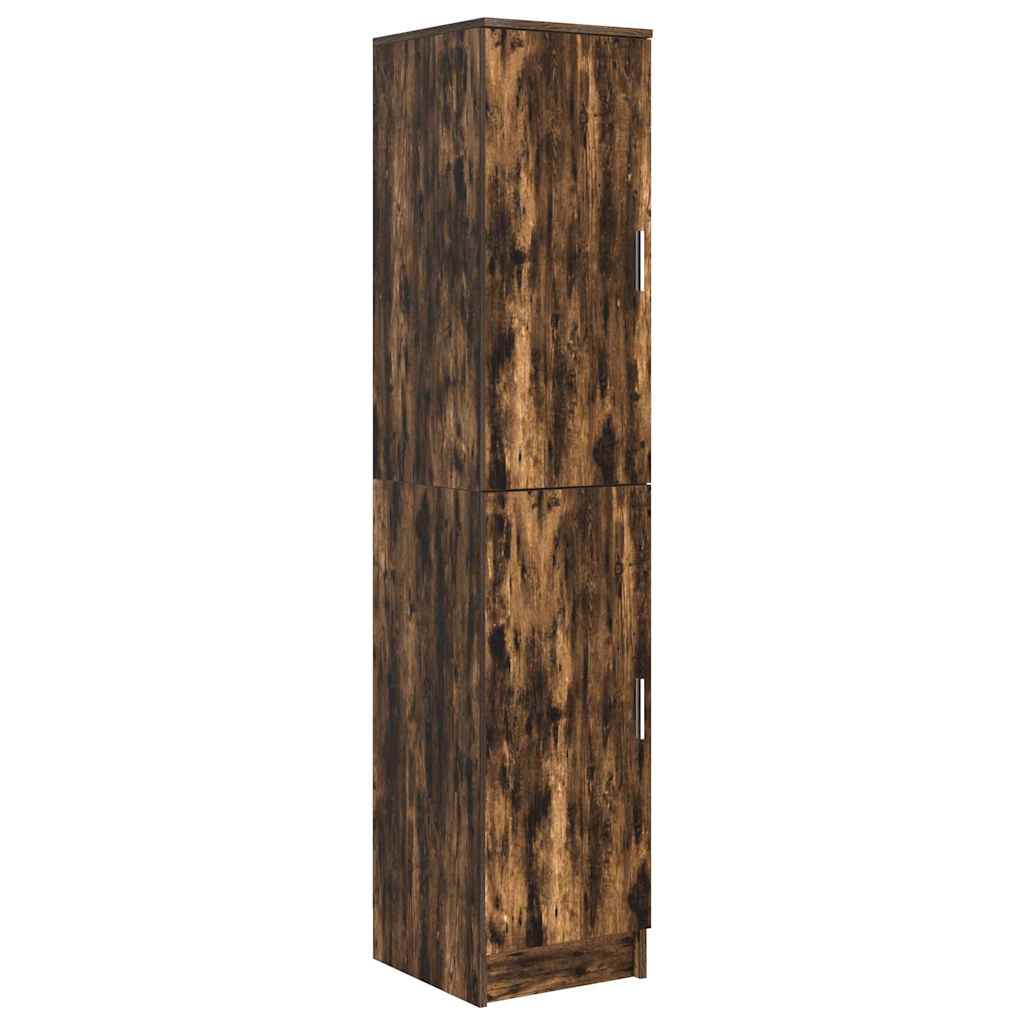 vidaXL Highboard Smoked Oak 35 x 39 x 168 cm