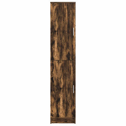 vidaXL Highboard Smoked Oak 35 x 39 x 168 cm