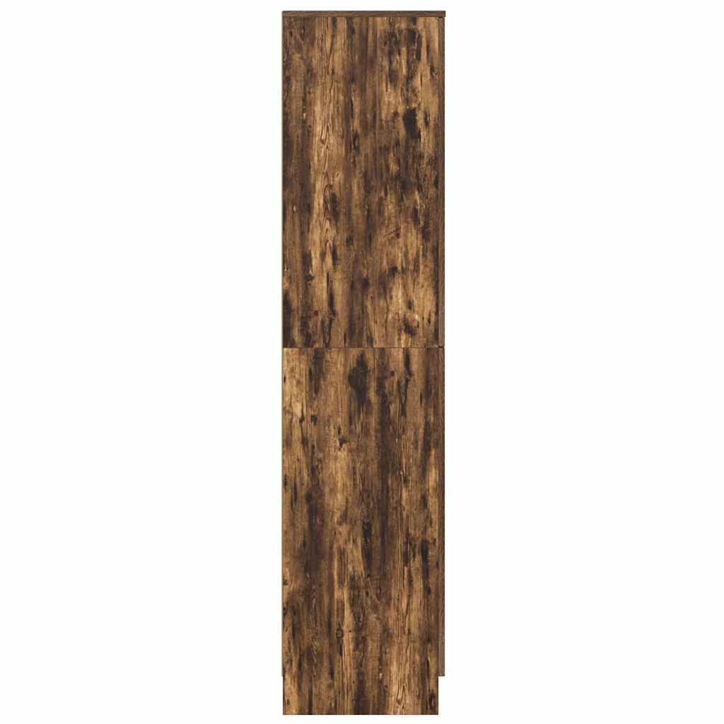 vidaXL Highboard Smoked Oak 35 x 39 x 168 cm