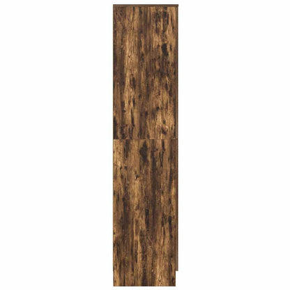 vidaXL Highboard Smoked Oak 35 x 39 x 168 cm