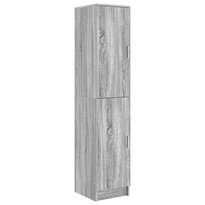 vidaXL Highboard Grey Sonoma 35 x 39 x 168 cm