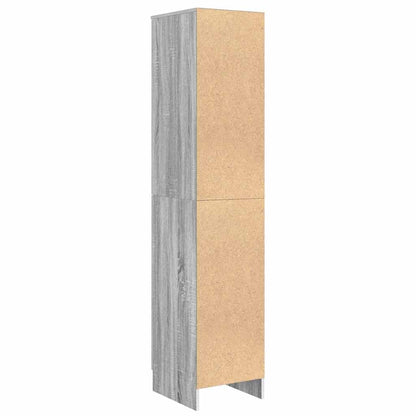 vidaXL Highboard Grey Sonoma 35 x 39 x 168 cm