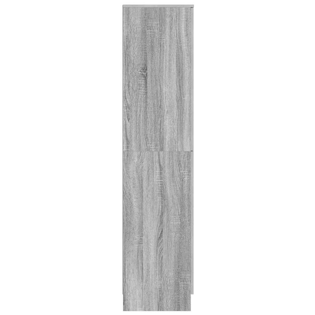 vidaXL Highboard Grey Sonoma 35 x 39 x 168 cm