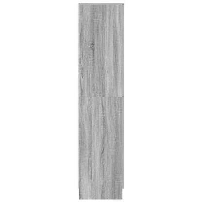 vidaXL Highboard Grey Sonoma 35 x 39 x 168 cm