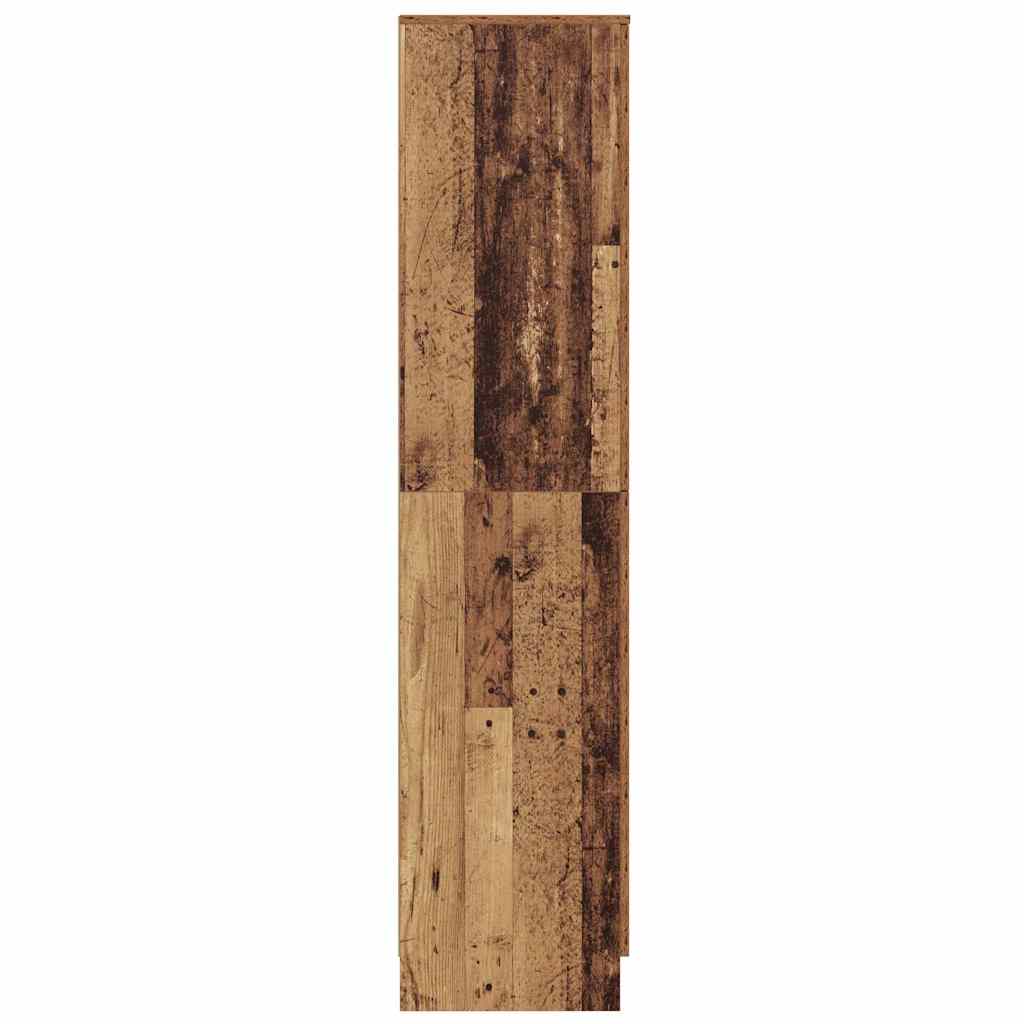 vidaXL Highboard Old Wood 35 x 39 x 168 cm