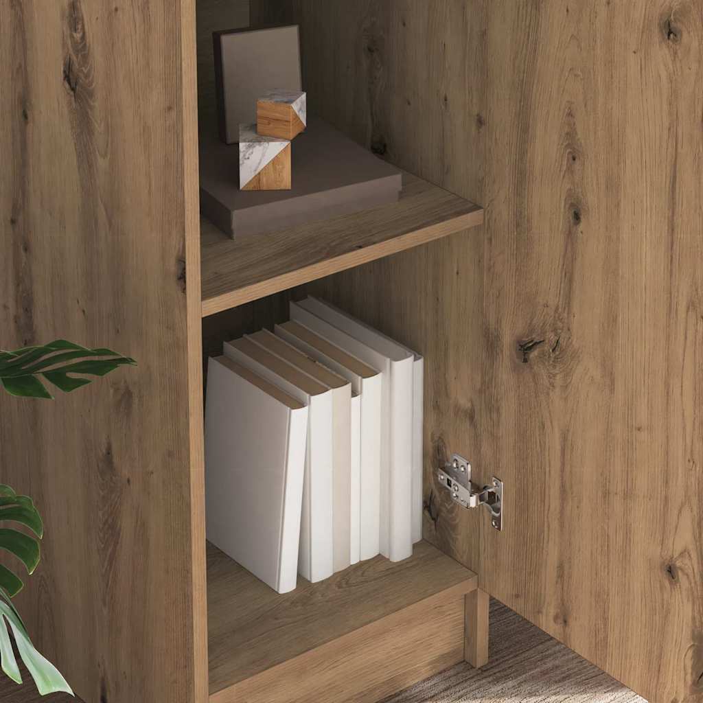 vidaXL Highboard Artisan Oak 35 x 39 x 168 cm
