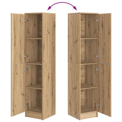 vidaXL Highboard Artisan Oak 35 x 39 x 168 cm