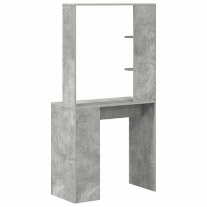 vidaXL Desk Concrete Grey 78.5 x 37 x 154.5 cm Engineered Wood