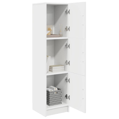 vidaXL Highboard White 31.5 x 32 x 122.5 cm