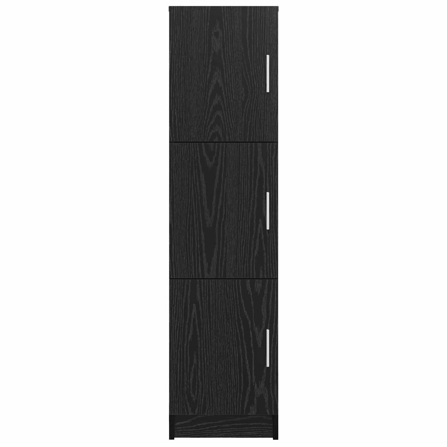 vidaXL Highboard Black Oak 31.5 x 32 x 122.5 cm
