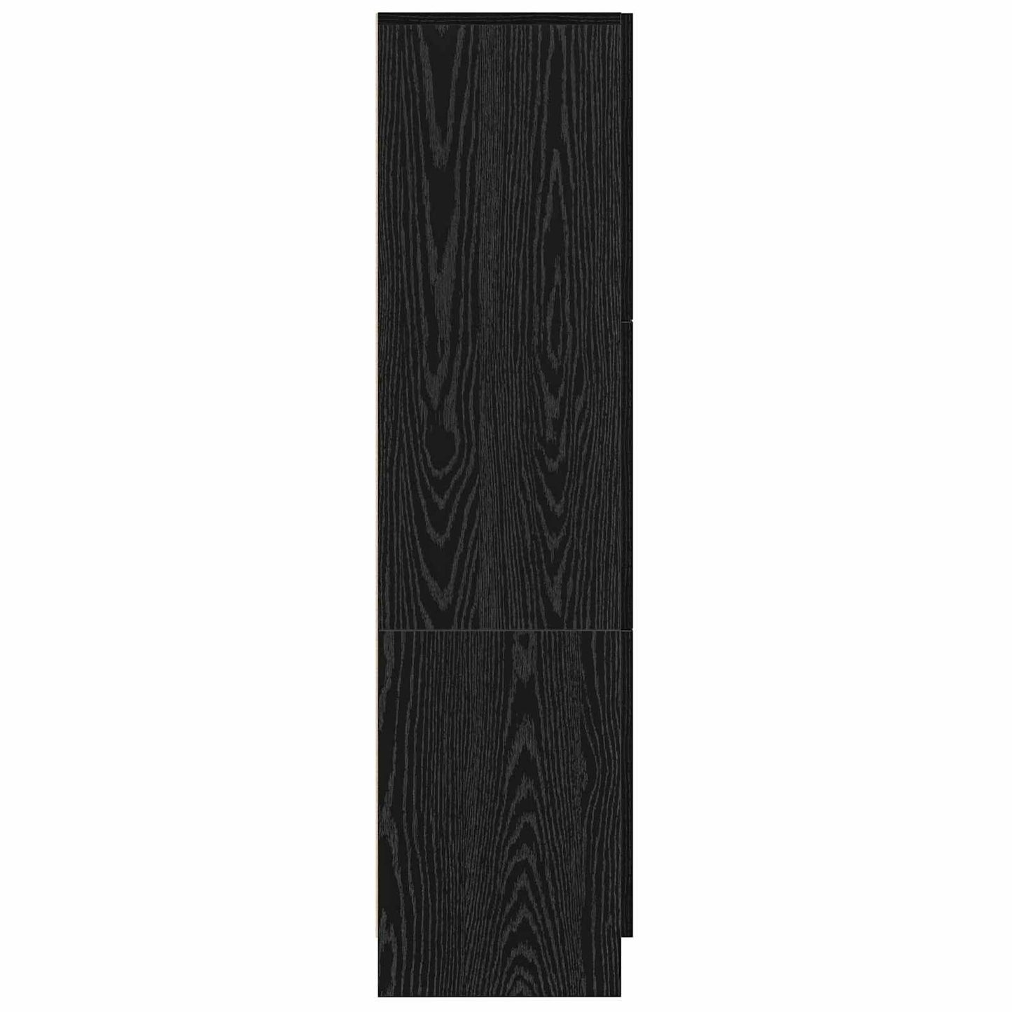 vidaXL Highboard Black Oak 31.5 x 32 x 122.5 cm