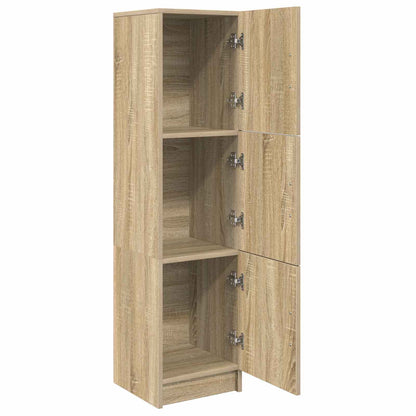 vidaXL Highboard Sonoma Oak 31.5 x 32 x 122.5 cm