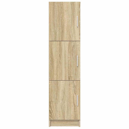 vidaXL Highboard Sonoma Oak 31.5 x 32 x 122.5 cm