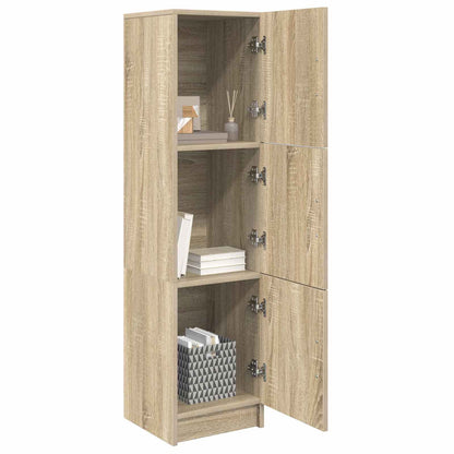 vidaXL Highboard Sonoma Oak 31.5 x 32 x 122.5 cm