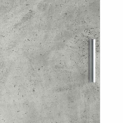 vidaXL Highboard Concrete Grey 31.5 x 32 x 122.5 cm