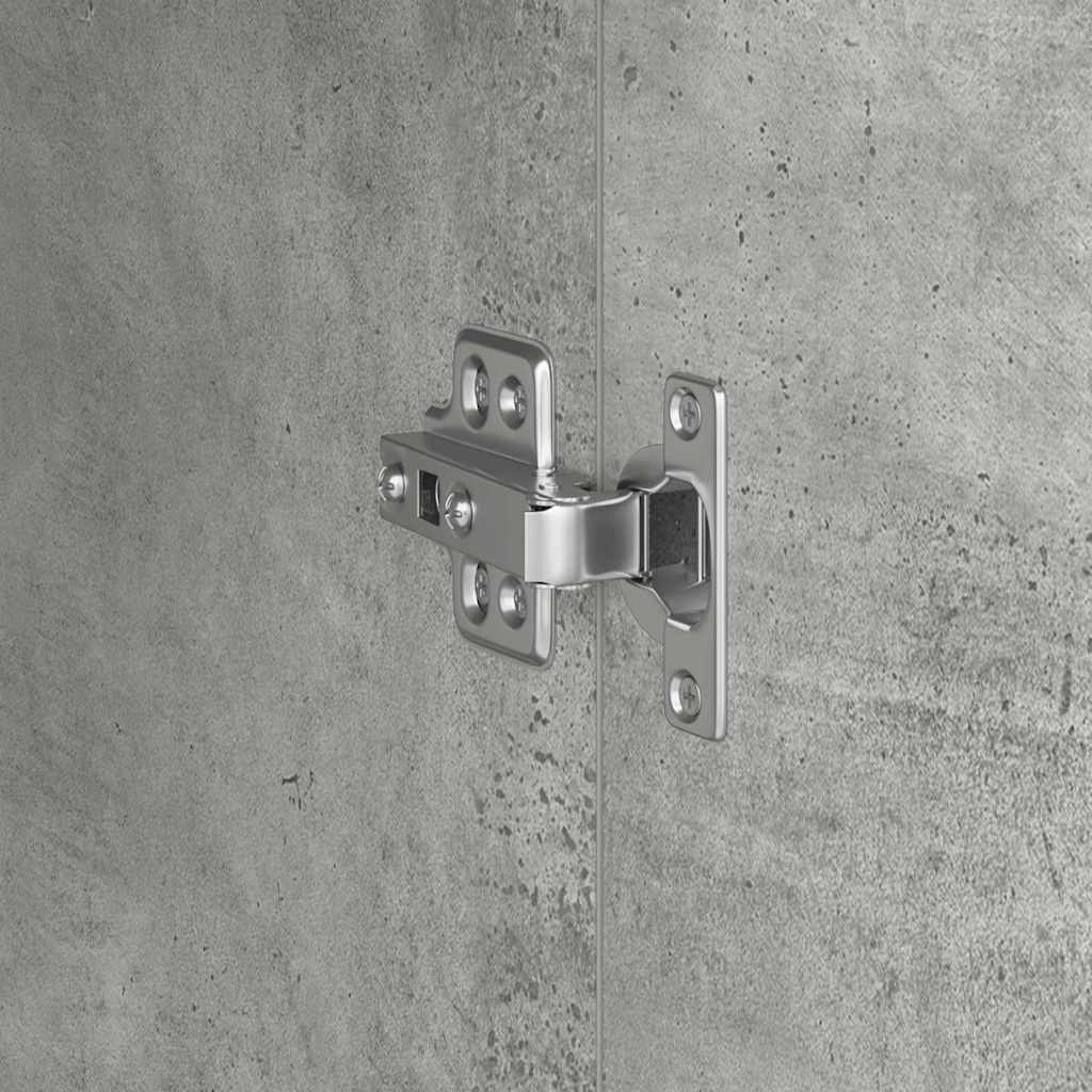 vidaXL Highboard Concrete Grey 31.5 x 32 x 122.5 cm