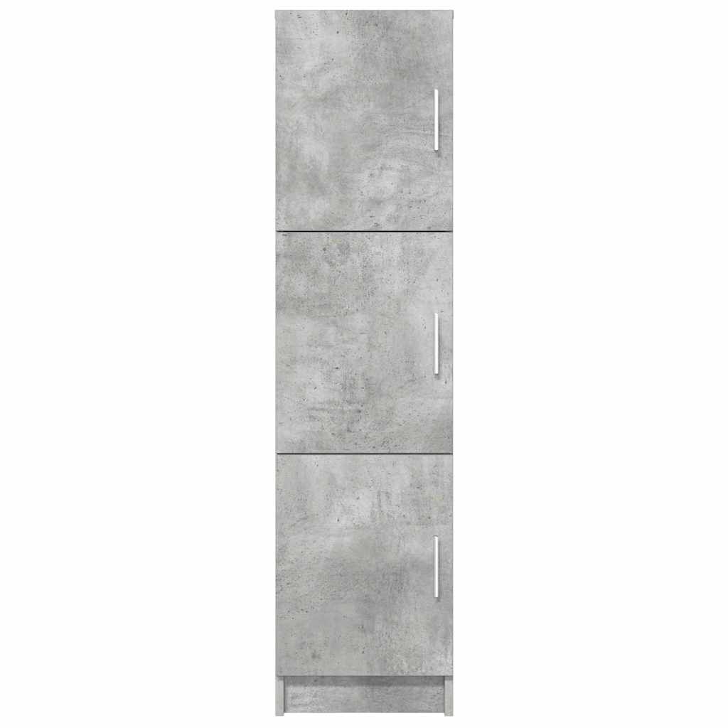 vidaXL Highboard Concrete Grey 31.5 x 32 x 122.5 cm