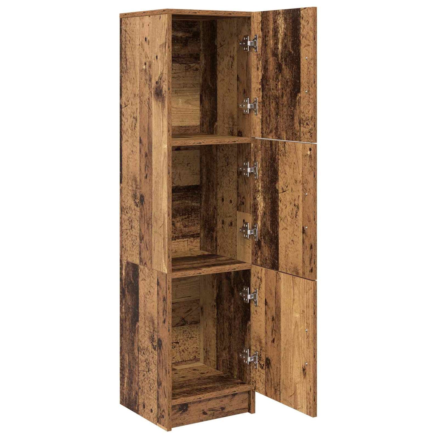 vidaXL Highboard Old Wood 31.5 x 32 x 122.5 cm