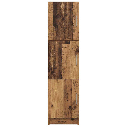 vidaXL Highboard Old Wood 31.5 x 32 x 122.5 cm