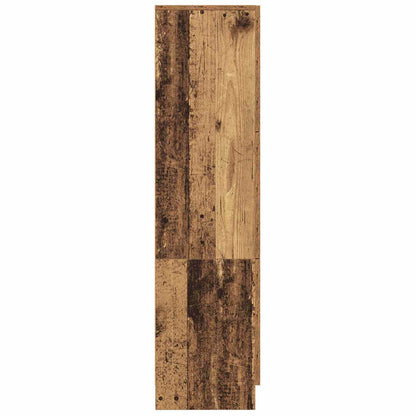 vidaXL Highboard Old Wood 31.5 x 32 x 122.5 cm