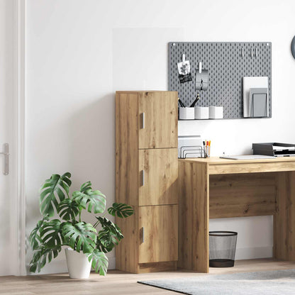 vidaXL Highboard Artisan Oak 31.5 x 32 x 122.5 cm