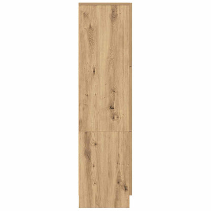 vidaXL Highboard Artisan Oak 31.5 x 32 x 122.5 cm
