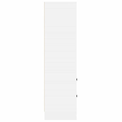 vidaXL Highboard with Drawer White 45.5 x 34 x 127 cm