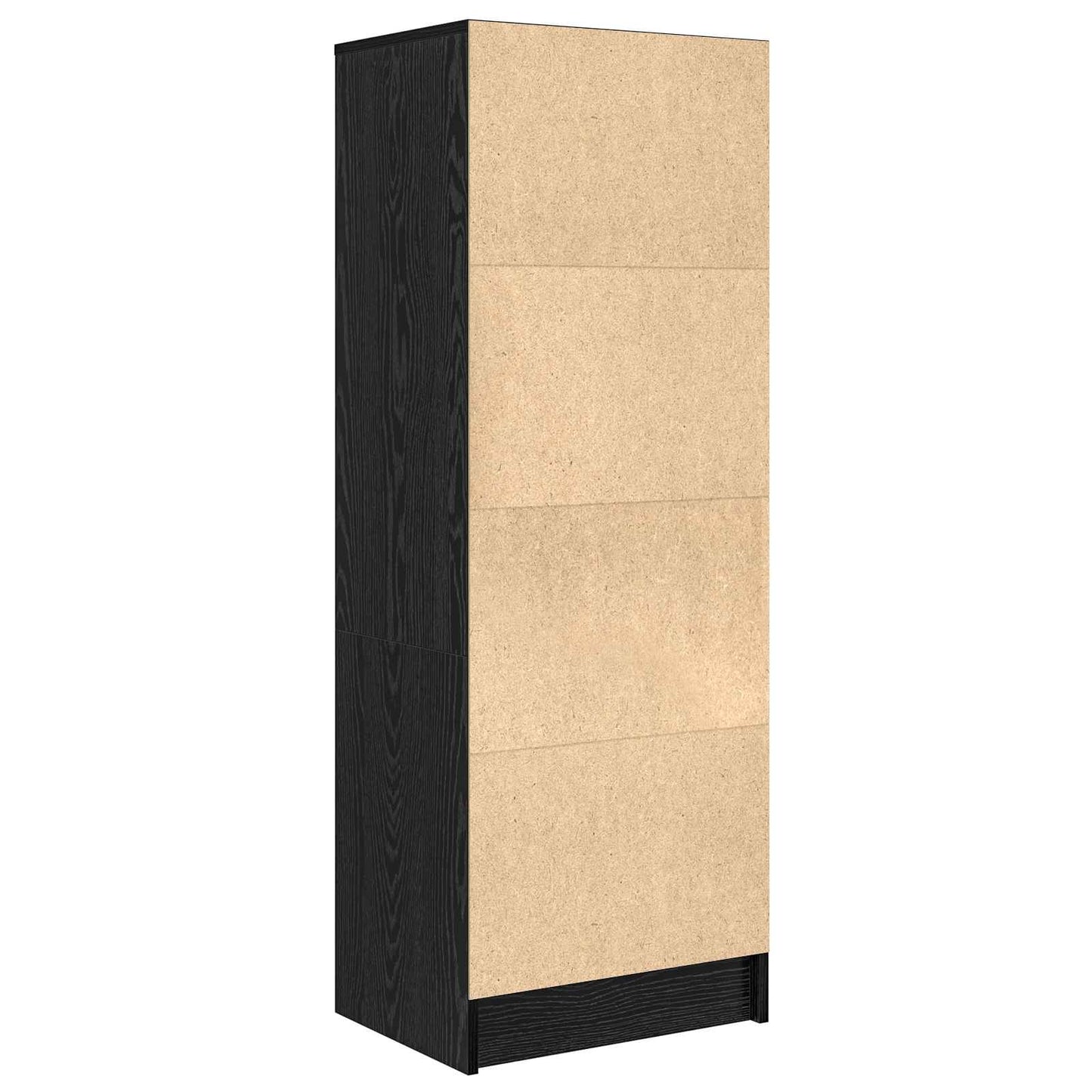 vidaXL Highboard with Drawer Black Oak 45.5 x 34 x 127 cm