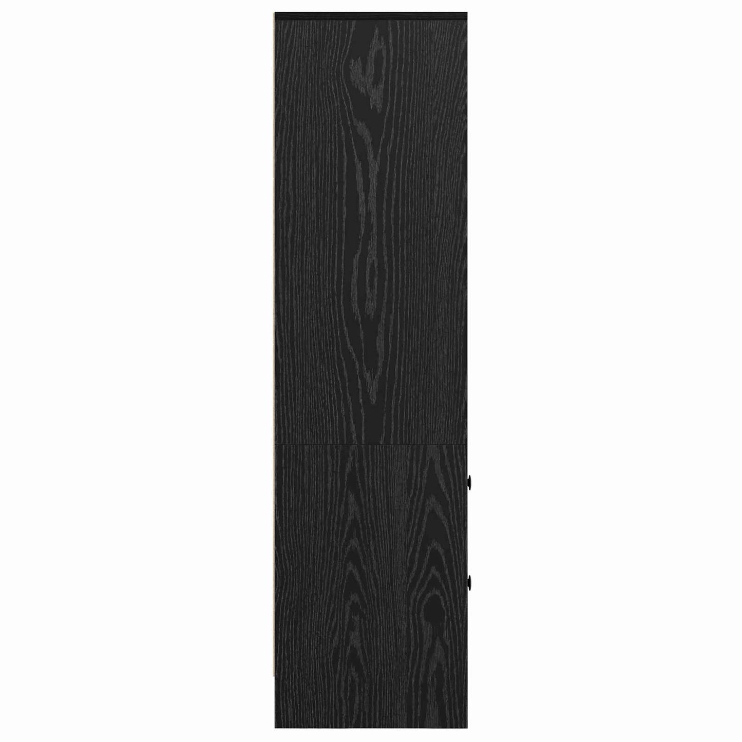 vidaXL Highboard with Drawer Black Oak 45.5 x 34 x 127 cm
