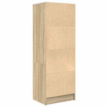 vidaXL Highboard with Drawer Sonoma Oak 45.5 x 34 x 127 cm