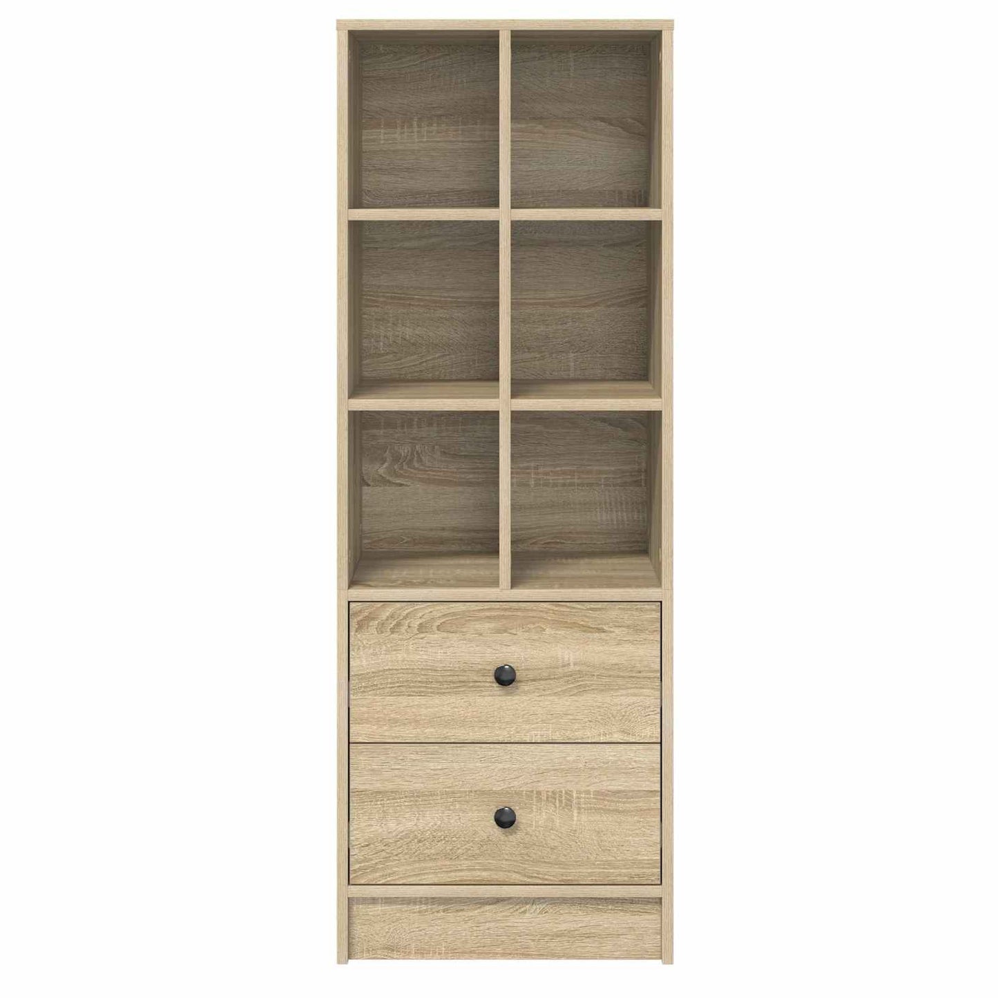 vidaXL Highboard with Drawer Sonoma Oak 45.5 x 34 x 127 cm