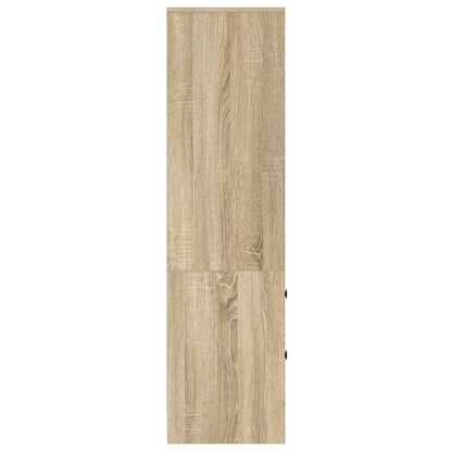 vidaXL Highboard with Drawer Sonoma Oak 45.5 x 34 x 127 cm