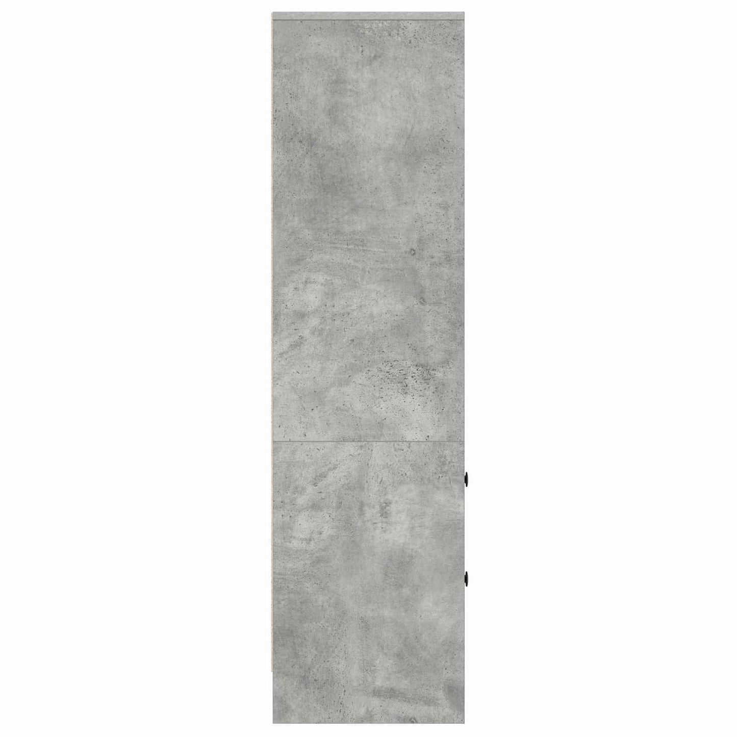 vidaXL Highboard with Drawer Concrete Grey 45.5 x 34 x 127 cm