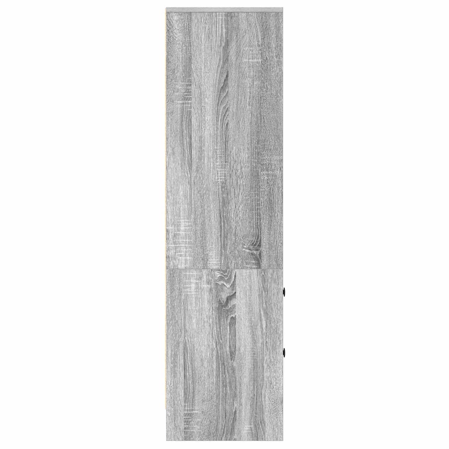 vidaXL Highboard with Drawer Grey Sonoma 45.5 x 34 x 127 cm