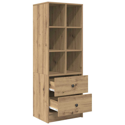 vidaXL Highboard Artisan Oak 45.5 x 34 x 127 cm