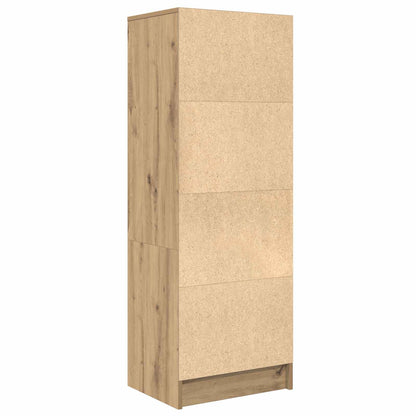 vidaXL Highboard Artisan Oak 45.5 x 34 x 127 cm